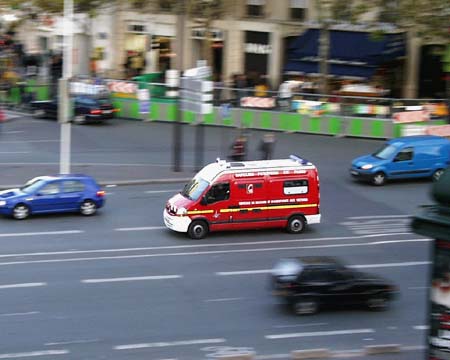 Paris - Saturday, November 12 - Fire Truck