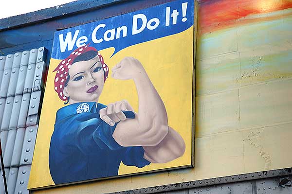 Rosie the Riveter, Hollywood - November 19, 2005