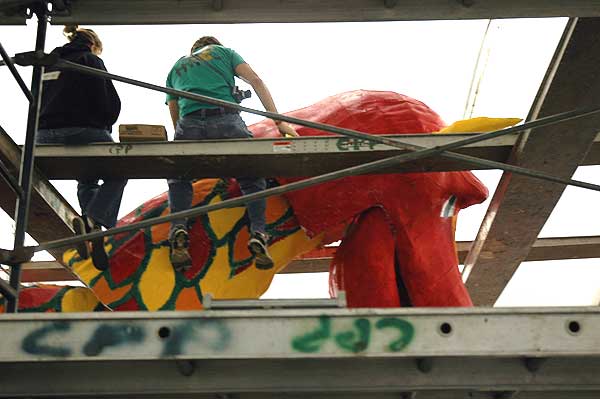 Rose Parade Floats 29 December 2005