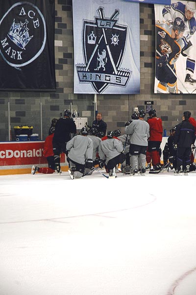 Los Angeles Kings NHL Training Camp 2005