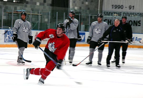 Los Angeles Kings NHL Training Camp 2005