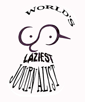 World's Laziest Journalist logo -