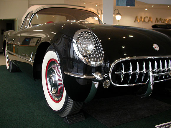 Black 1954 Corvette...