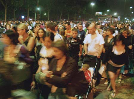 Bastille Day Fireworks, Paris 2006