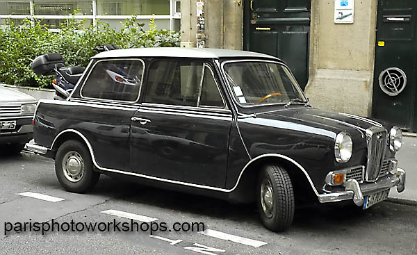 A rare, most likely 1961, Morris Wolesey Hornet 