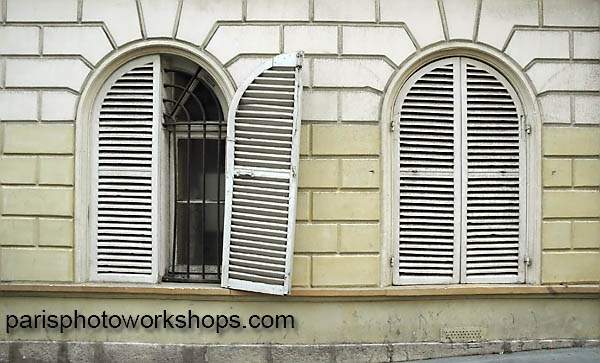 Paris shutters...