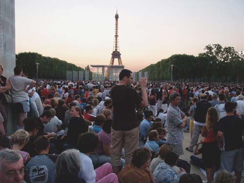 Bastille Day Fireworks, Paris 2006