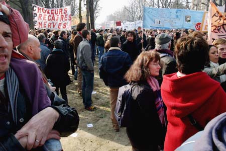 Paris demonstrations, 19 March 2006