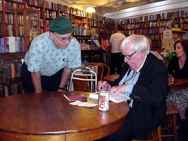 Ray Bradbury at 85