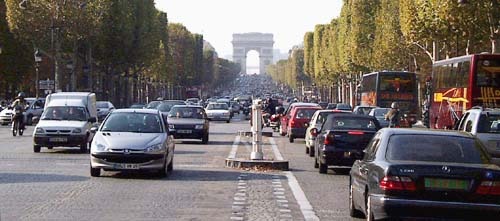 Citroën DS parade Paris 2005