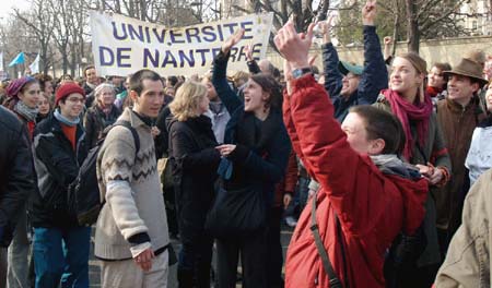 Paris demonstrations, 19 March 2006