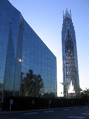 Crystal Cathedral in Garden Grove, California 