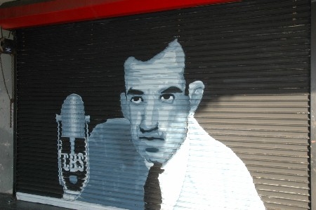 Murrow on Hollywood Boulevard -