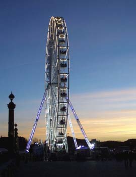 Ferris wheel, Place de la Concorde, December 2005