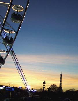 Ferris wheel, Place de la Concorde, December 2005