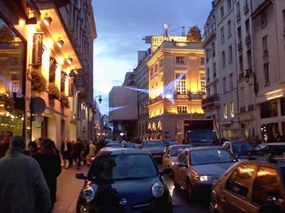 rue du Faubourg Saint Honore, 3 December 2005