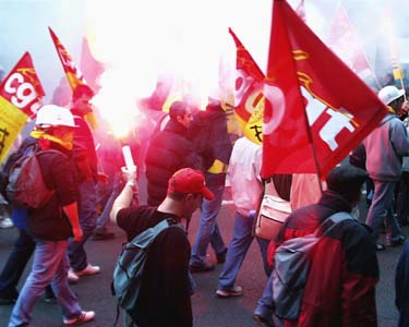 Nationwide strike in France, October 4, 2005