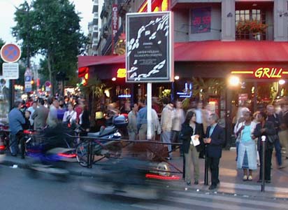 Grill, Montparnasse, 9 July 2005