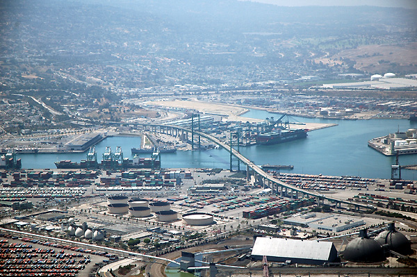 The Vincent Thomas Bridge 