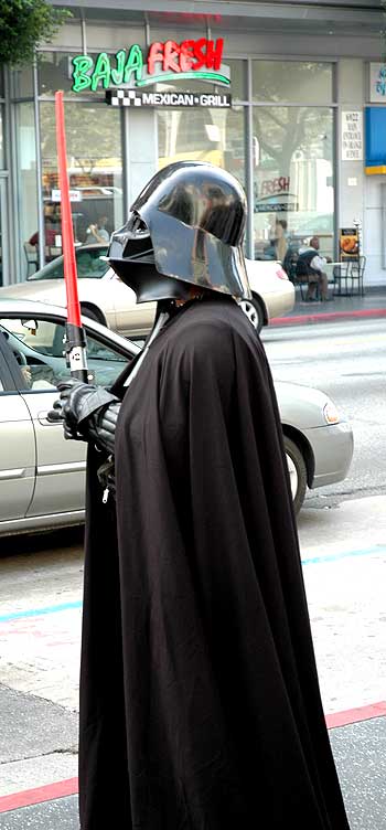 Darth Vadar needs a burrito! 