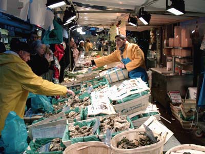 Paris Fishmonger, December 31, 2005 - Rue Daguerre