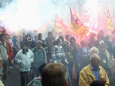 Nationwide strike in France, October 4, 2005