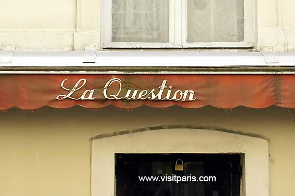 Paris - La Question