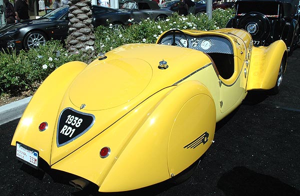 A 1938 Peugeot Darl'Mat   