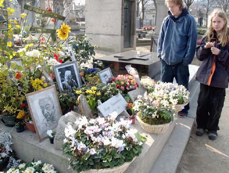 Serge Gainsbourg's grave, Paris