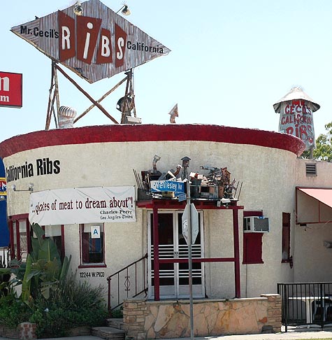 Rib joint on Pico Boulevard ...