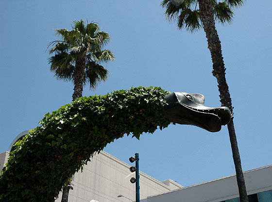 Topiary Dinosaur of Santa Monica