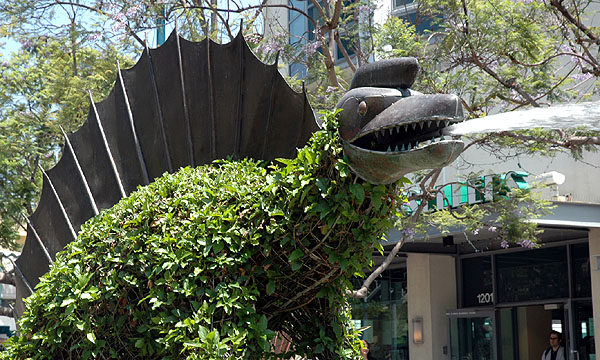 Topiary Dinosaur of Santa Monica