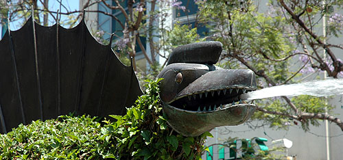 Topiary Dinosaur of Santa Monica