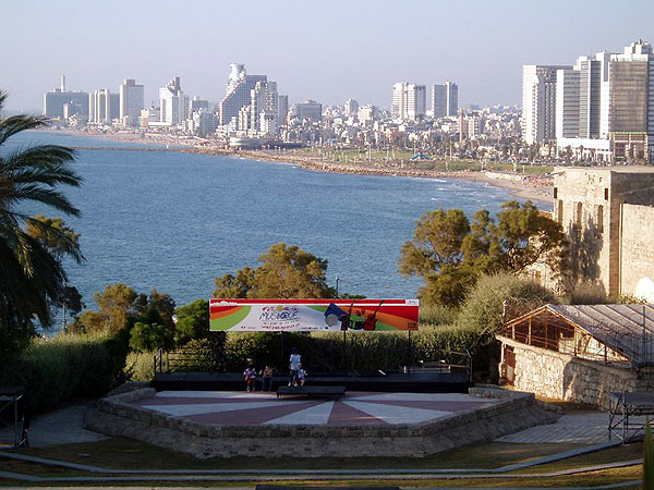 ... on top of Jaffa hill 