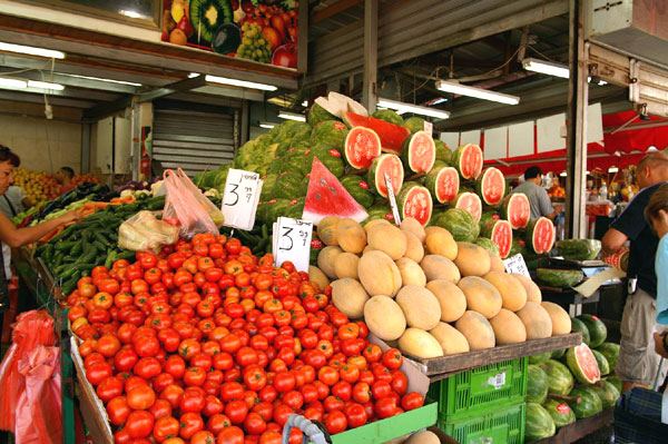 Carmel market street, Tel-Aviv