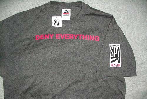 Spy Museum t-shirt -