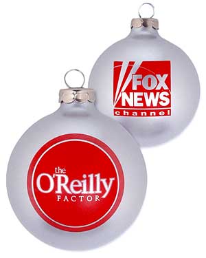 Fox News Christmas Tree Ornaments