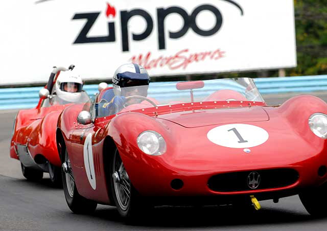 1955 Maserati 250 S driven by Andrew Cannon 